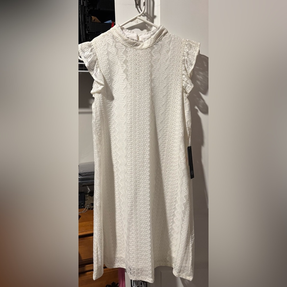 As U Wish Ivory Lace Dress
